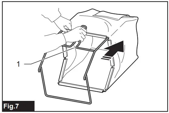 makita LM001G and PDC1200 Cordless Lawn Mower - Figure 7