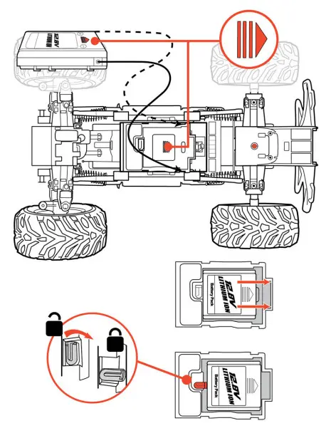 NEW BRIGHT 60806 App Driver Ford Bronco Battery Radio Control Truck - Fig15