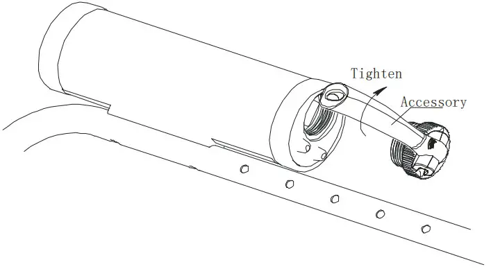 SuperEye Underwater Metal Detector MD6026 - Battery installation