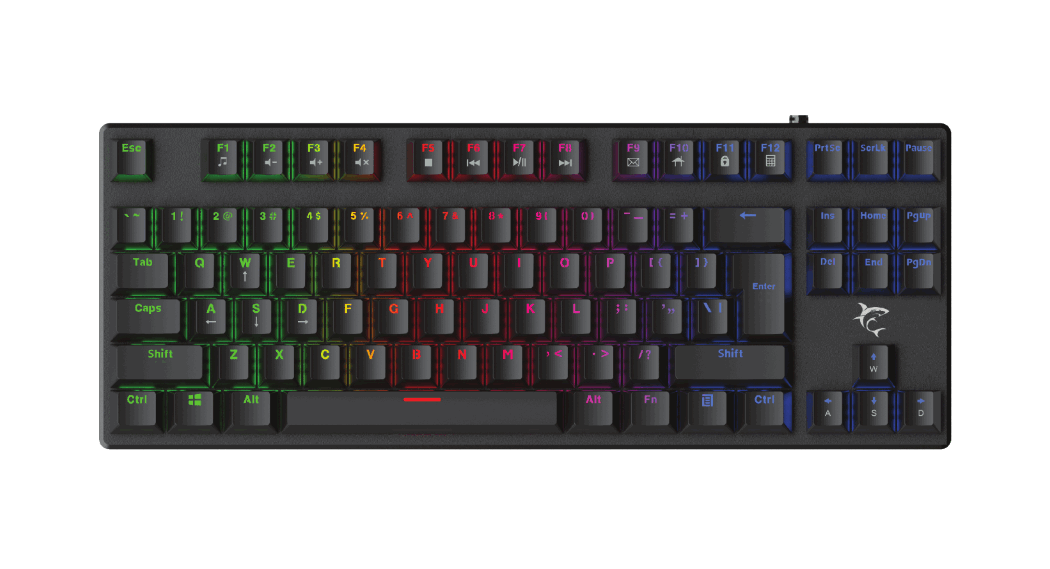 White Shark Tenkeyless Mechanical Keyboard User Manual