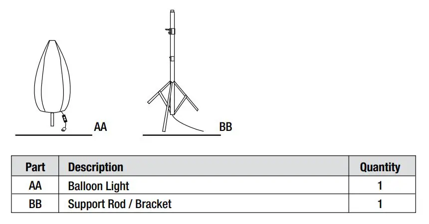 FEIT Electric BALL-1 LED Balloon Light White + RGBYO - HARDWARE INCLUDED