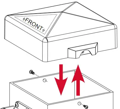 Post Cap Installation