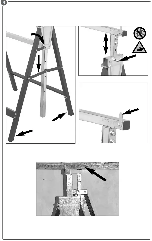Hard Head 023863 Work Trestle - Fig 4