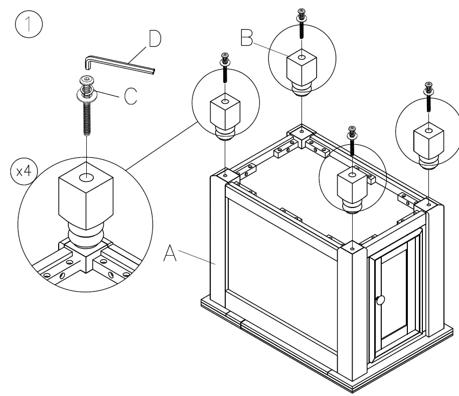 ASHLEY T994-7 Havalance Chairside End Table 2