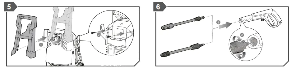 RYOBI RPW120B 1800W High Pressure Cleaner - 26
