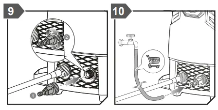 RYOBI RPW120B 1800W High Pressure Cleaner - 28