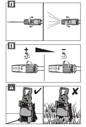 RYOBI RPW120B 1800W High Pressure Cleaner - 33