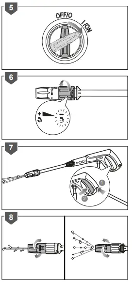 RYOBI RPW120B 1800W High Pressure Cleaner - 35