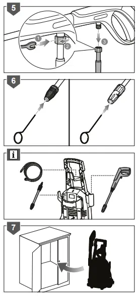 RYOBI RPW120B 1800W High Pressure Cleaner - 38