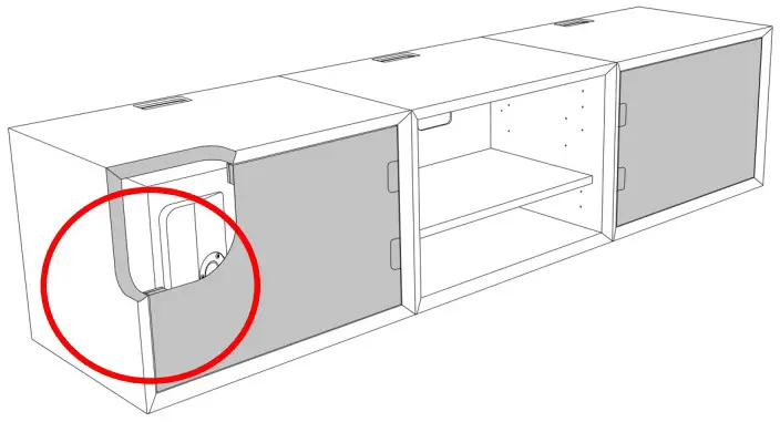 LYNGDORF CS 2 In Cabinet Speaker - PLACEMENT 2