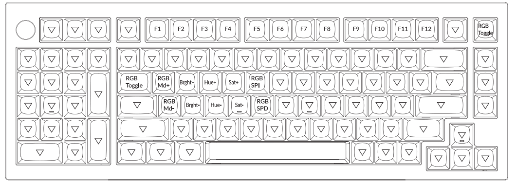 Keychron Q12 QMK Custom Mechanical Keyboard - fig 14