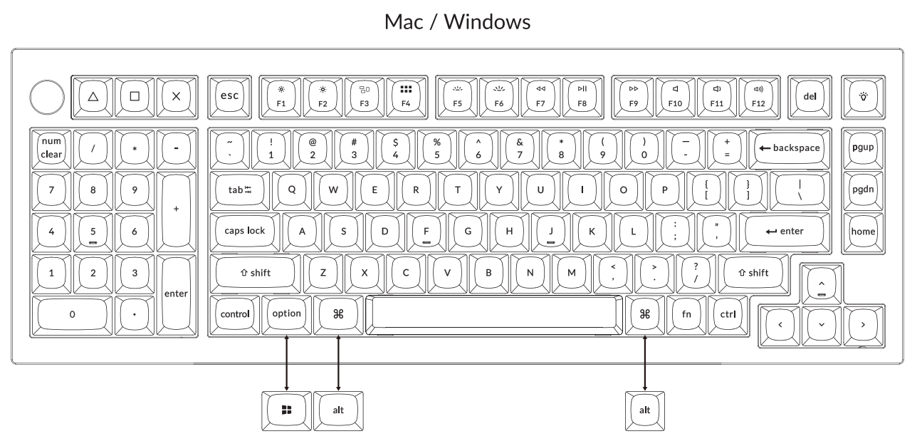 Keychron Q12 QMK Custom Mechanical Keyboard - fig 4