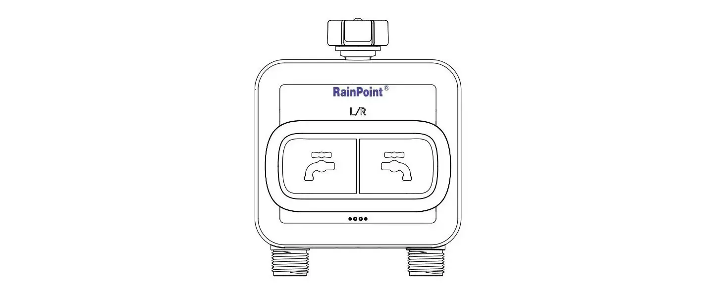 Rainpoint Htv213frf 2-zone Water Timer User Manual Rainpoint Htv213frf 2-zone Water Timer User Manual