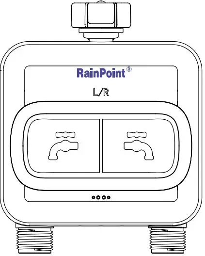 RainPoint HTV213FRF 2-Zone Water Timer-FIG1