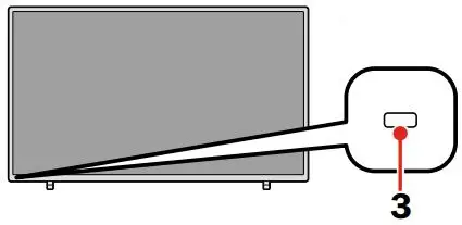 MAGNAVOX 65MV379R Roku TV User Guide - Remote control sensor