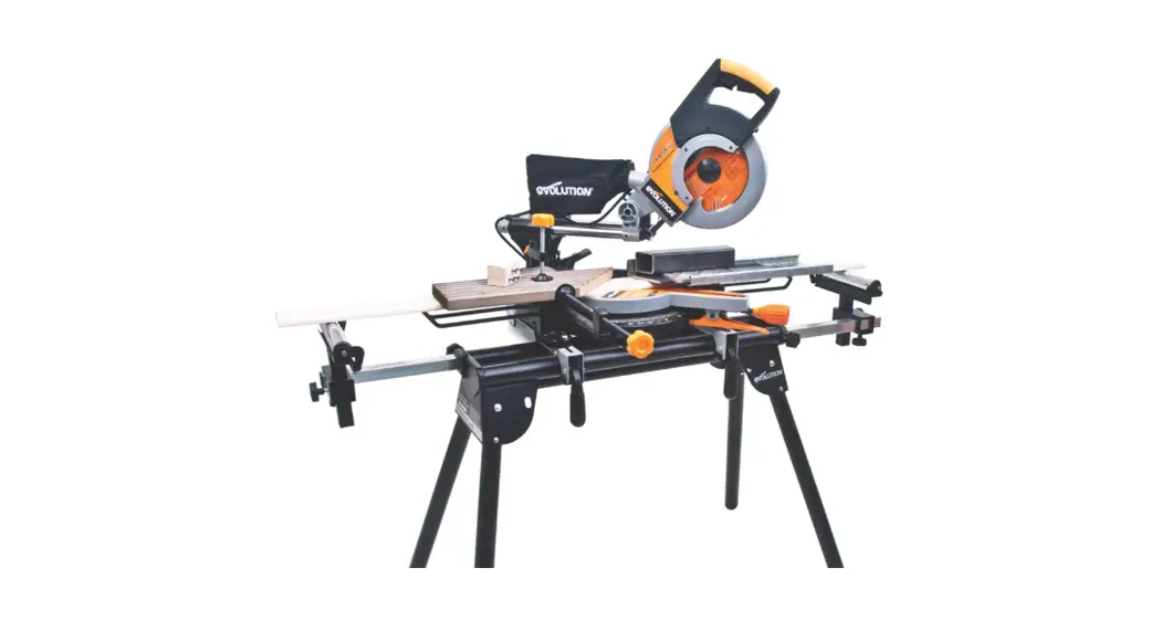 Evolution 800b Mitre Saw Stand With Extension Arms Instruction Manual
