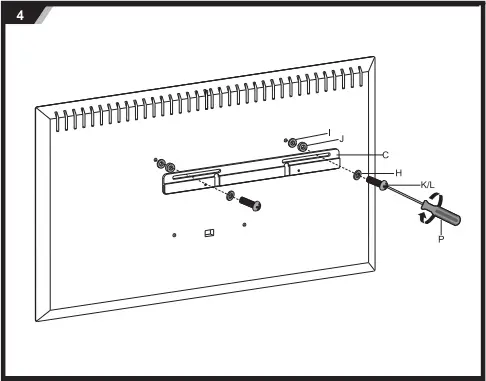 SECOMP 17.03.1262 TV Floor Stand Z4