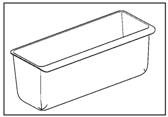 Pelgrim PKVO3082 Undercounter Refrigerator with Freezer - Fruit and vegetable bin