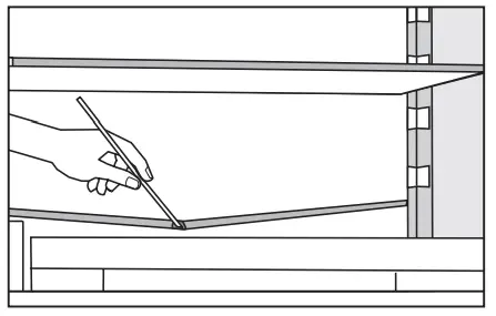 Pelgrim PKVO3082 Undercounter Refrigerator with Freezer - compartment