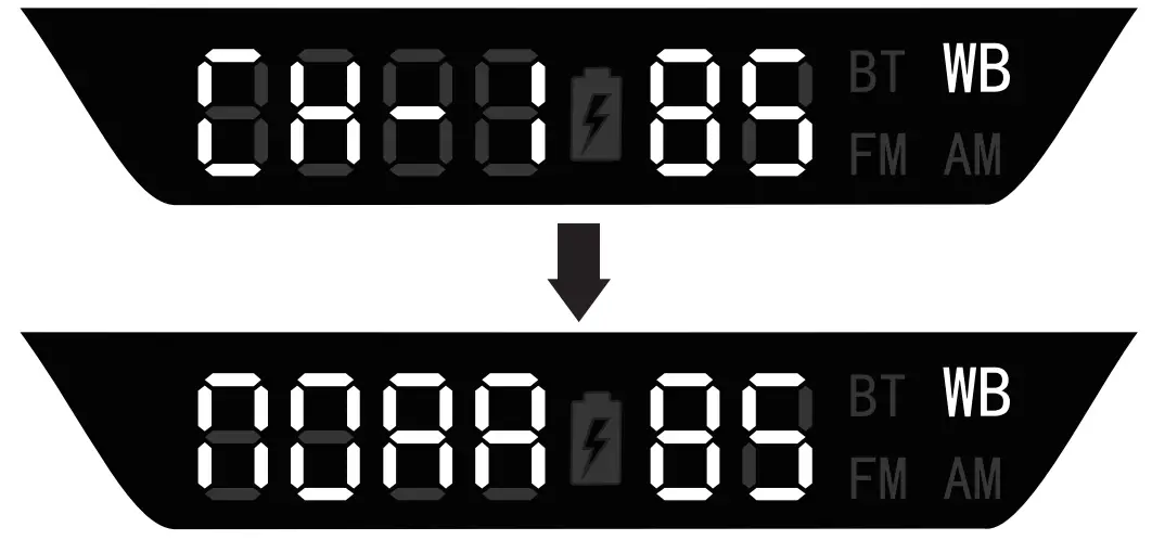 KAYINOW DF-580B Bluetooth Wireless Speaker FM Radio - displayed on the screen