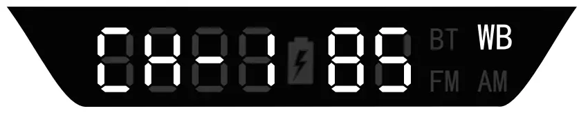 KAYINOW DF-580B Bluetooth Wireless Speaker FM Radio - switch to WB mode