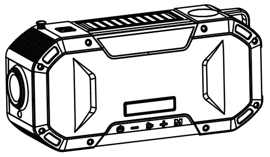 KAYINOW DF-580B Bluetooth Wireless Speaker FM Radio