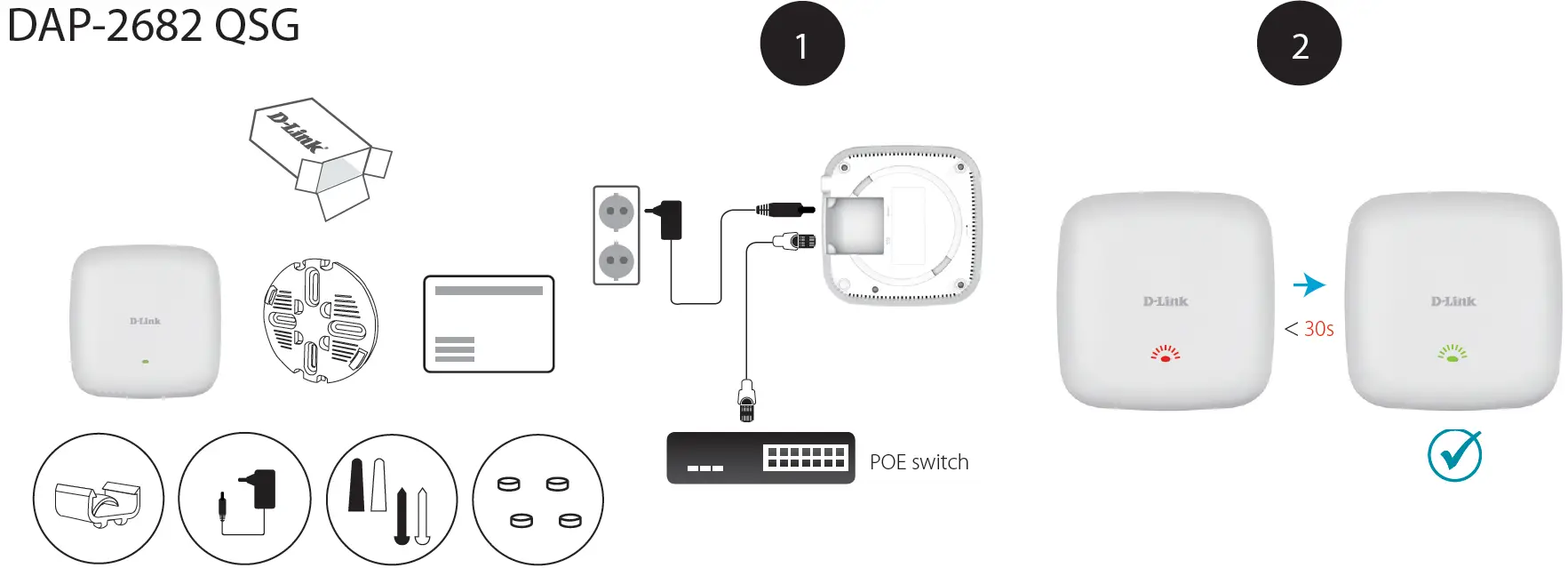 D-Link Nuclias Connect Wave 2 Access Point instruction