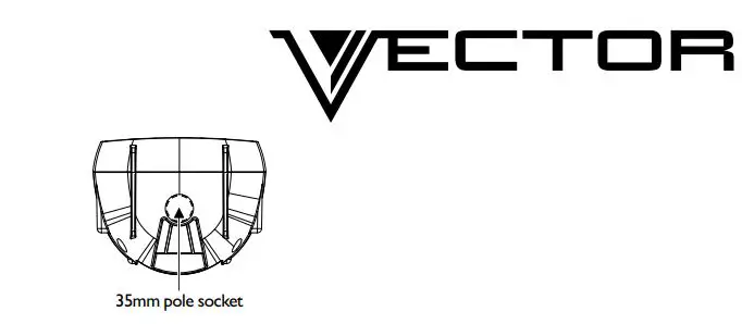 HH ELECTRONICS VRE-12G2 Full Range Passive Loudspeaker User Manual - 35mm pole socket