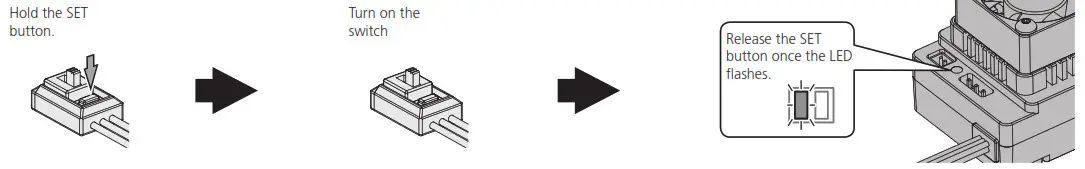 HOBBYWING XR10 Pro Xerun Stock Spec V4 Sensored- Set throttle range