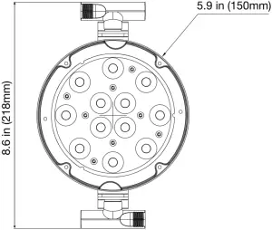 Magmatic Prisma PAR 20 - DIMENSIONAL DRAWINGS 1