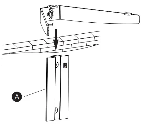 PERLESMITH PSDSK2-1 Floating Wall Mounted Shelf -4