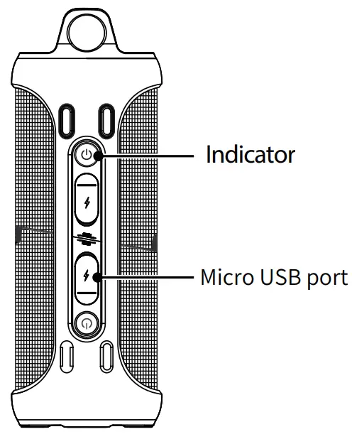 CHAMPION SBT340 Stereo Bluetooth Speaker-LED