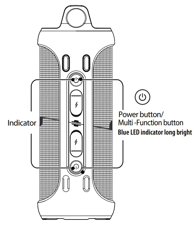 CHAMPION SBT340 Stereo Bluetooth Speaker-Step 3 Paring
