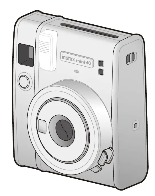 FUJIFILM 16696875 Instax Mini 40 Instant Film Camera