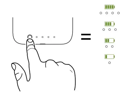 mophie Juice Pack Samsung Galaxy Note9- charge status