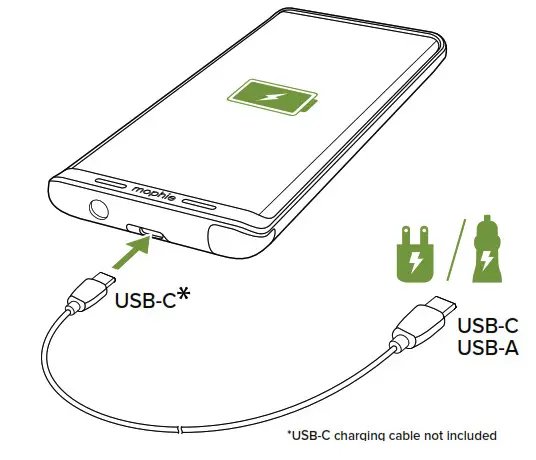 mophie Juice Pack Samsung Galaxy Note9- wire