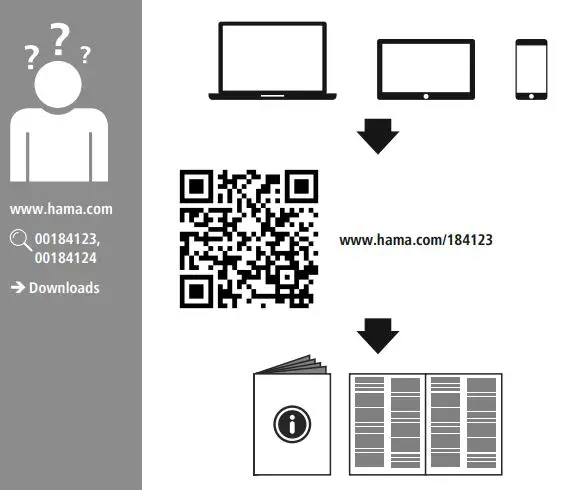 hama 00184123 Bluetooth Earphone Spirit Go Instruction Manual - Download Manual