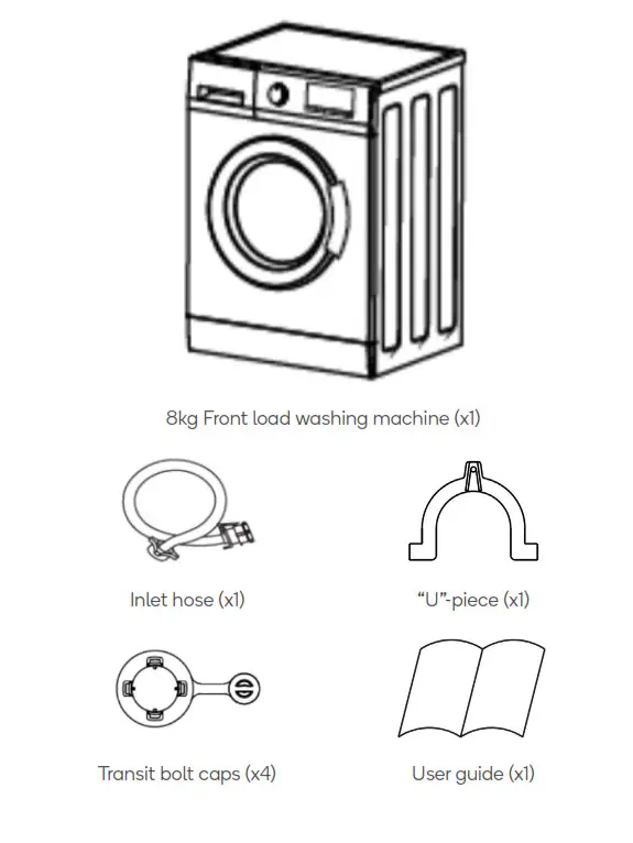 Kogan Series 7 Front Load Washing Machine 1