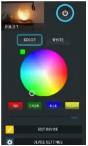 Shelly devices settings