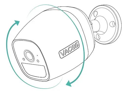 20210707 Vacos Cam and IR Version-Adjust the camera