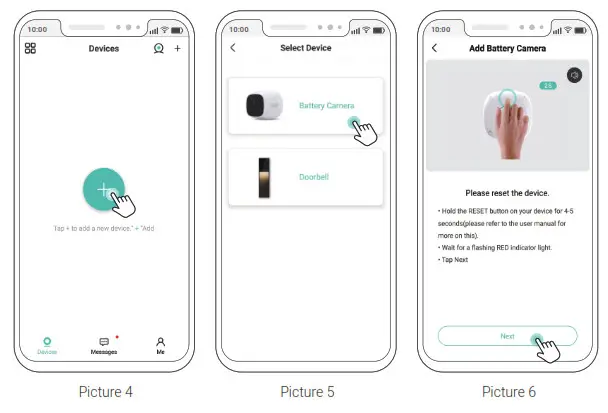 20210707 Vacos Cam and IR Version-Battery Camera
