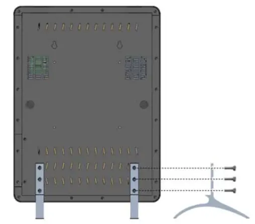 actiMirror DESK21T03 Smart Mirror with Display- Stand Installation