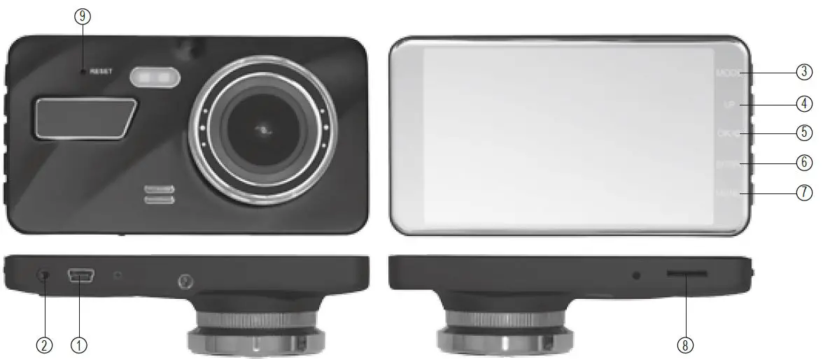 SOMOGYI ELEKTRONIC DVR 300 Tachograph Camera with Reversing fig 1