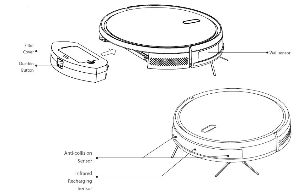BLAUPUNKT BPK-VCBB1XVB BLUEBOT XVAC Robotic Vacuum Cleaner fig-3