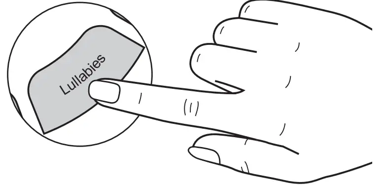 WELCARE WSS100 Sleep Tight Sleep Sound Machine - timer 1