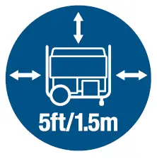 CHAMPION 200986 4500W Portable Inverter Generator 5