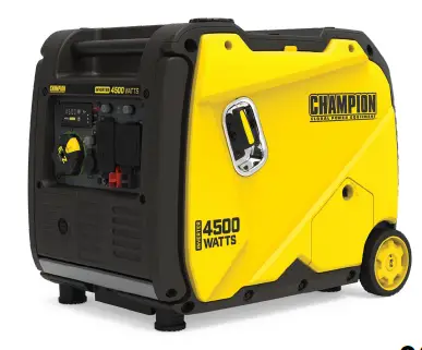 CHAMPION 200986 4500W Portable Inverter Generator