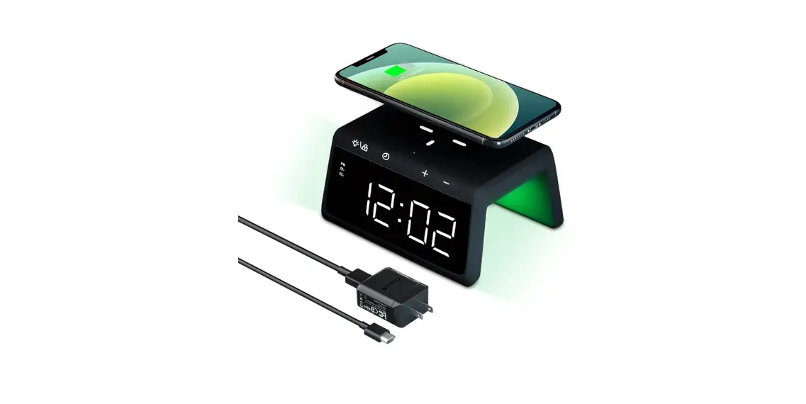 Bhipo Rw003 Alarm Clock Wireless Charging Station User Manual