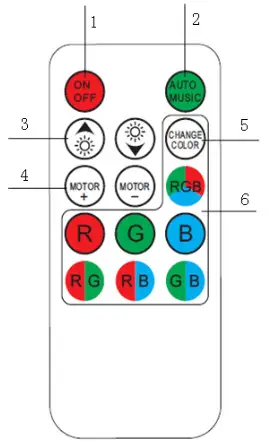 Shenzhen Lepson Technology B018FXNV0O RGB LED Disco Light- Overview