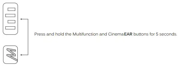 MEE audio Bluetooth Wireless Media Headphones - FACTORY RESET